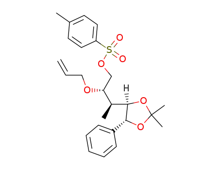 (2S,3S)-2-(allyoxy)-3-[(4R,5R)-2,2-dimethyl-5-phenyl-1,3-dioxolan-4-yl]-butyl 4-methylbenzenesulfonate