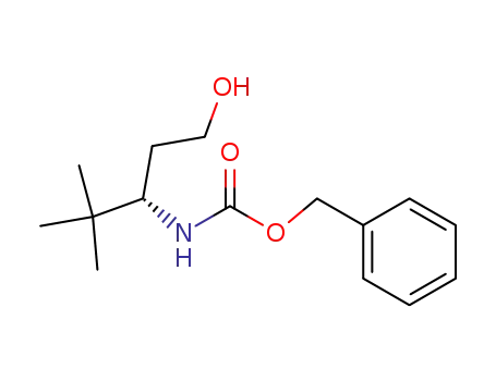 (-)-(3S)-3-((benzyloxycarbonyl)amino)-4,4-dimethylpentanol