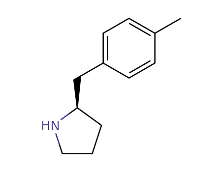 Molecular Structure of 383127-62-6 (2-(4-METHYLBENZYL)PYRROLIDINE)
