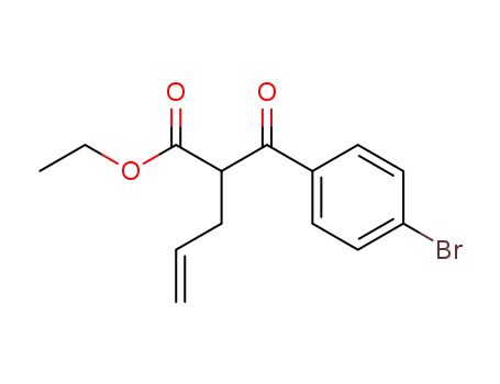 2-(4-bromobenzoyl)pent-4-enoic acid ethyl ester