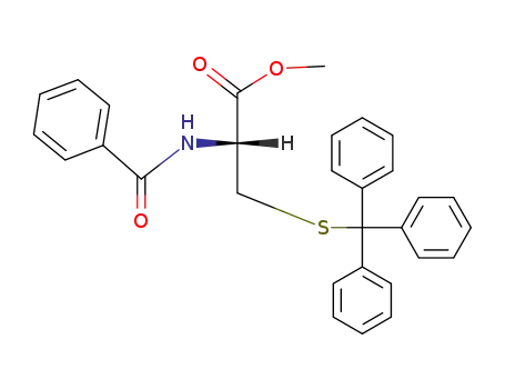 N-benzoyl-S-trityl-L-cysteine methyl ester