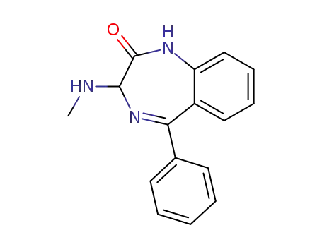 3-methylamino-5-phenyl-1,3-dihydrobenzo[e][1,4]diazepin-2-one