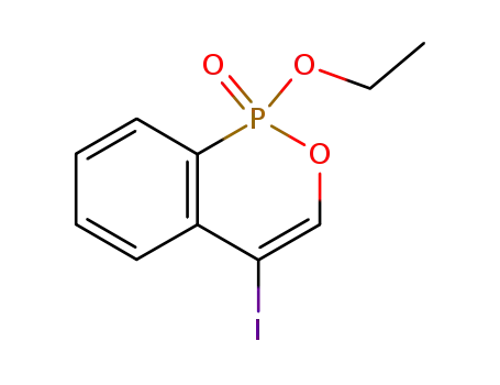 1H-2,1-Benzoxaphosphorin, 1-ethoxy-4-iodo-, 1-oxide