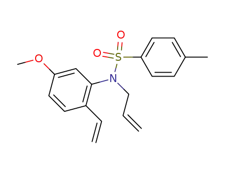 <i>N</i>-allyl-<i>N</i>-(5-methoxy-2-vinyl-phenyl)-4-methyl-benzenesulfonamide