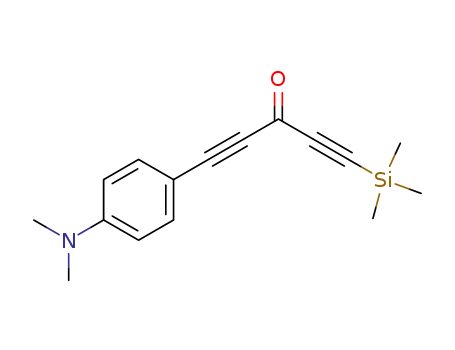 1-[4-(dimethylamino)phenyl]-5-(trimethylsilyl)penta-1,4-diyn-3-one