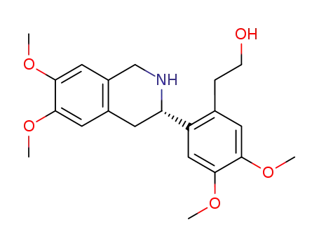(S)-(-)-2-[2-(6,7-dimethoxy-1,2,3,4-tetrahydroisoquinolin-3-yl)-4,5-dimethoxyphenyl]ethanol