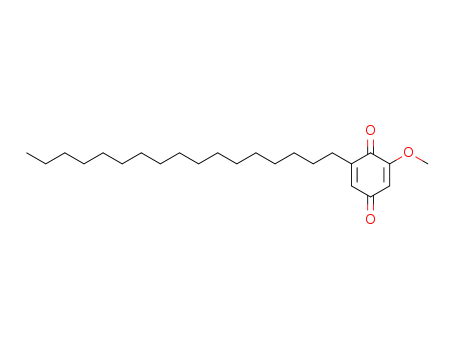 2,5-Cyclohexadiene-1,4-dione,2-heptadecyl-6-methoxy-