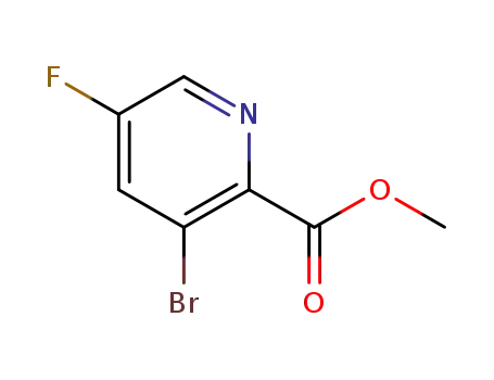 메틸 3- 브로 모 -5- 플루오로 피리딘 -2- 카르 복실 레이트