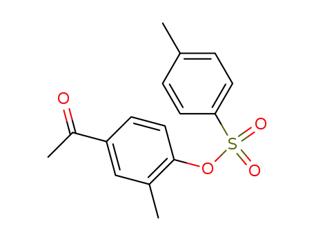 Molecular Structure of 85257-88-1 (3-methyl-4-(tosyloxy)acetophenone)
