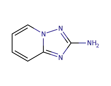 Molecular Structure of 874-46-4 ([1,2,4]Triazolo[1,5-a]pyridin-2-amine)