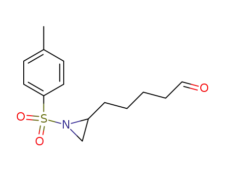 5-[1-(toluene-4-sulfonyl)aziridin-2-yl]pentanal