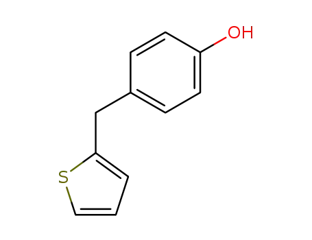 Phenol, 4-(2-thienylmethyl)-