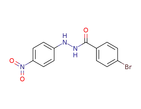 Benzoic acid, 4-bromo-, 2-(4-nitrophenyl)hydrazide
