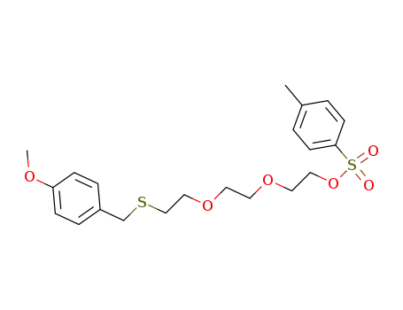Ethanol, 2-[2-[2-[[(4-methoxyphenyl)methyl]thio]ethoxy]ethoxy]-,
4-methylbenzenesulfonate