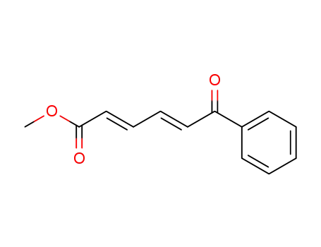 Molecular Structure of 200615-25-4 (2,4-Hexadienoic acid, 6-oxo-6-phenyl-, methyl ester, (2E,4E)-)
