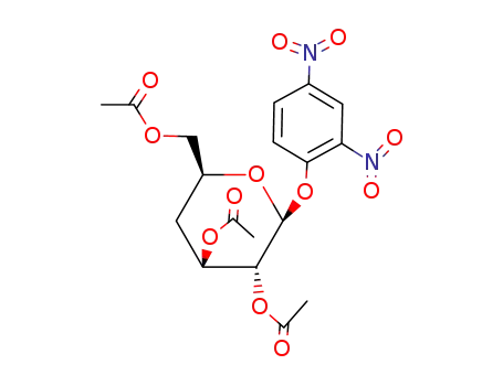 2,4-dinitrophenyl-2,3,6-tri-O-acetyl-4-deoxy-β-D-xylo-hexopyranoside