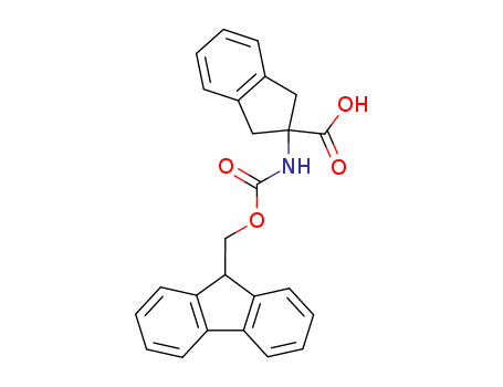 2-((((9H-FLUOREN-9-YL)METHOXY)CARBONYL)AMINO)-2,3-DIHYDRO-1H-INDENE-2-CARBOXYLIC ACID  CAS NO.135944-07-9