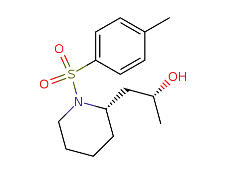 (+)-(2R)-3-[(2S)-N-(p-toluenesulfonyl)piperidin-2-yl]propan-2-ol