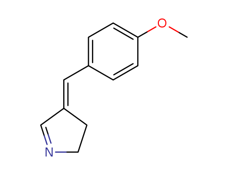 2H-PYRROLE,3,4-DIHYDRO-4-[(4-METHOXYPHENYL)METHYLENE]-,(4E)-