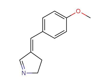 2H-Pyrrole,3,4-dihydro-4-[(4-methoxyphenyl)methylene]-,(4E)-(9CI)