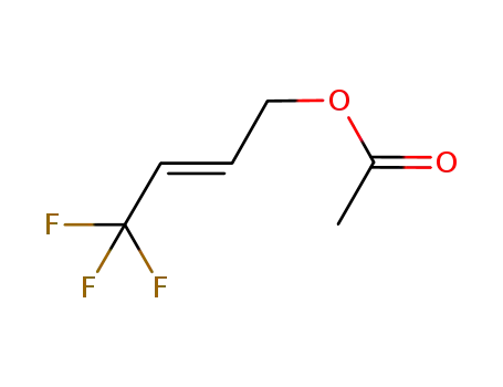 (E)-4,4,4-trifluorobut-2-en-1-yl acetate