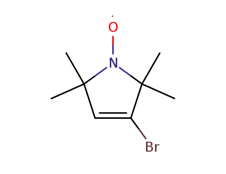 1H-Pyrrol-1-yloxy, 3-bromo-2,5-dihydro-2,2,5,5-tetramethyl-