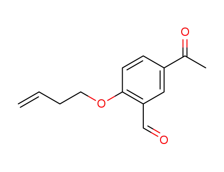 5-acetyl-2-[(but-3-enyl)oxy]-benzaldehyde
