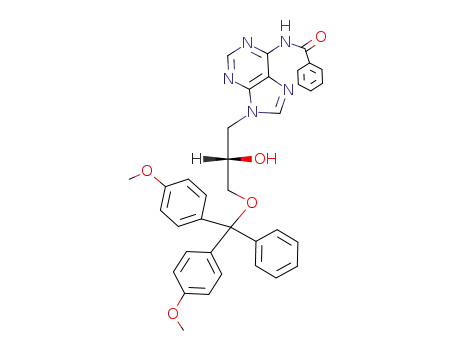 Benzamide,
N-[9-[(2S)-3-[bis(4-methoxyphenyl)phenylmethoxy]-2-hydroxypropyl]-9H
-purin-6-yl]-