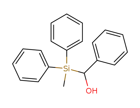 Benzenemethanol, a-(methyldiphenylsilyl)-