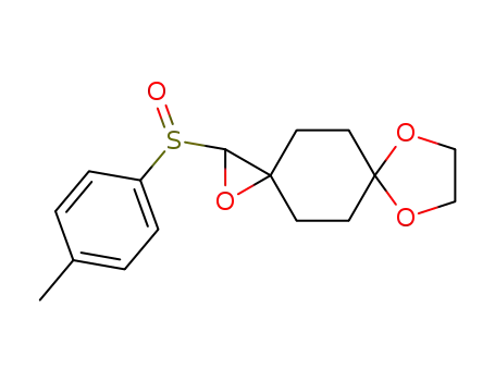 3''-(p-tolylsulfinyl)dispiro[1,3-dioxolane-2,1'-cyclohexane-4',2''-oxirane]