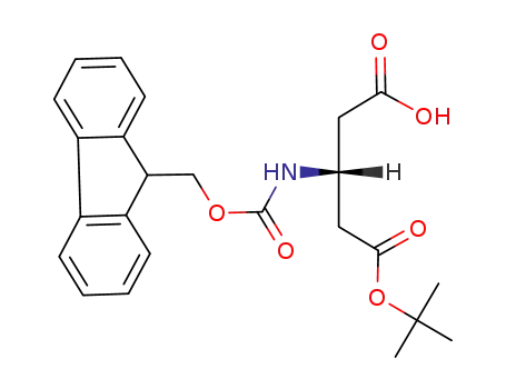 Molecular Structure of 209252-17-5 (Fmoc-L-beta-glutamic acid 5-tert-butyl ester)