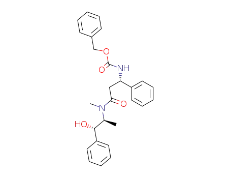 (+)-(1'S,2'S,3S)-3-(benzyloxycarbonyl)amino-N-methyl-N-(2'-phenyl-2'-hydroxy-1'-methylethyl)-3-phenylpropanamide