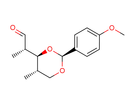 (S)-2-[(2S,4S,5S)-2-(4-Methoxy-phenyl)-5-methyl-[1,3]dioxan-4-yl]-propionaldehyde
