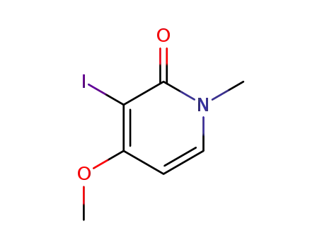 2(1H)-Pyridinone, 3-iodo-4-methoxy-1-methyl-