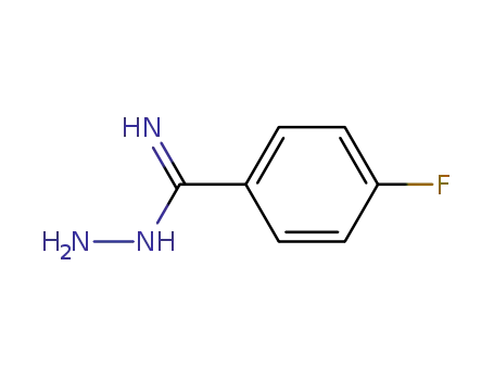 Benzenecarboximidic acid, 4-fluoro-, hydrazide