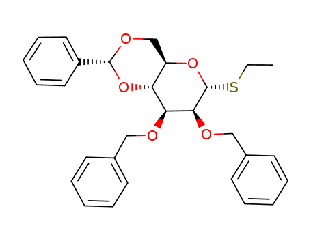 Ethyl 2,3-Di-O-benzyl-4,6-O-benzylidene-1-deoxy-1-thio-α-D-mannopyranoside