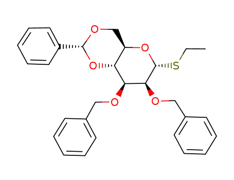 에틸 2,3-디-O-벤질-4,6-O-벤질리덴-1-데옥시-1-티오-α-D-만노피라노시드