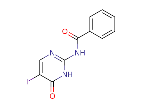 5-Iodo-2-(benzoylamino)pyrimidine-4(3H)-one