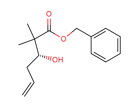 (R)-3-Hydroxy-2,2-dimethyl-hex-5-enoic acid benzyl ester