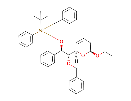 ({(1R,2S)-2-(benzyloxy)-2-[(2R,6S)-6-ethoxy-5,6-dihydro-2H-pyran-2-yl]-1-phenylethyl}oxy)(tert-butyl)diphenylsilane