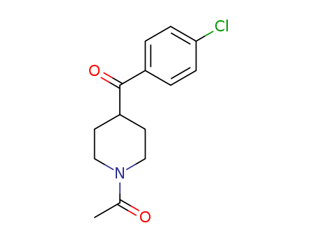 N-ACETYL-4-(4-CHLOROBENZOYL)-PIPERIDINE