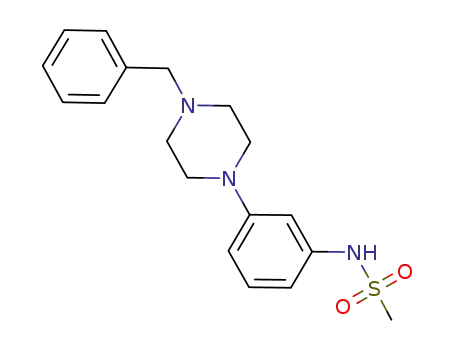 N-[3-(4-benzylpiperazin-1-yl)phenyl]methanesulfonamide