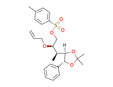 (2R,3S)-2-(allyloxy)-3-[(4R,5R)-2,2-dimethyl-5-phenyl-1,3-dioxolan-4-yl]-butyl 4-methylbenzenesulfonate