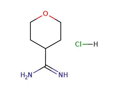 Molecular Structure of 426828-34-4 (4-Amidinotetrahydro-2H-pyran hydrochloride)
