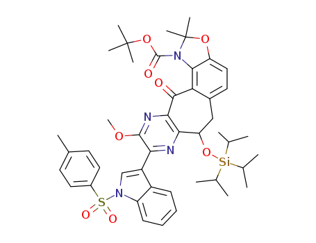 C<sub>46</sub>H<sub>56</sub>N<sub>4</sub>O<sub>8</sub>SSi