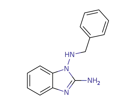 Molecular Structure of 124617-77-2 (2-Amino-1-benzylaminobenzimidazole)