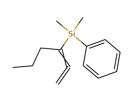 1-(dimethylphenylsilanyl)-1-propylallene