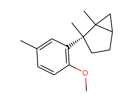 Bicyclo[3.1.0]hexane, 2-(2-methoxy-5-methylphenyl)-1,2-dimethyl-, (2S)-