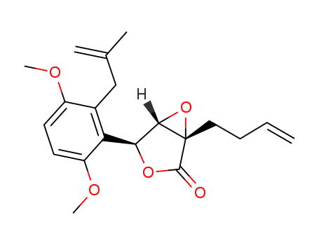 1-but-3-enyl-4-[3,6-dimethoxy-2-(2-methyl-allyl)-phenyl]-3,6-dioxa-bicyclo[3.1.0]hexan-2-one