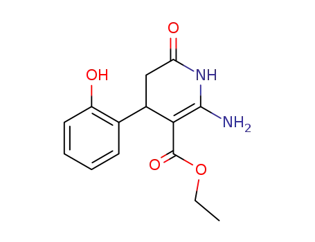 ethyl 2-amino-4-(2-hydroxyphenyl)-6-oxo-1,4,5,6-tetrahydro-3-pyridinecarboxylate